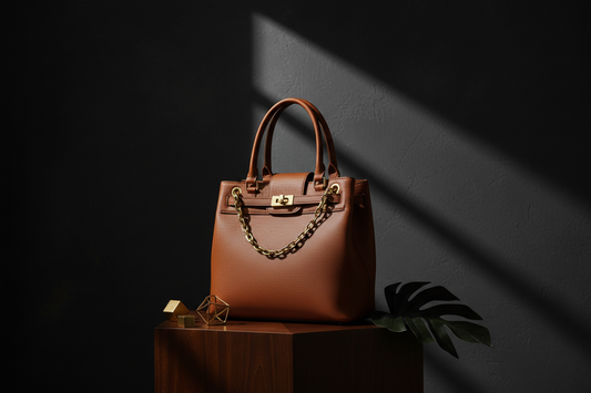 Combinando Bolsos Cuero Vegano Estilo Diario